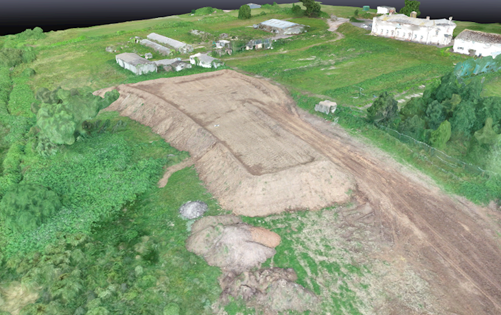 G2 Aerial View West Stockpile